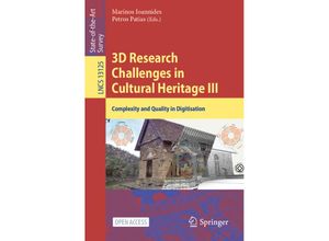 9783031355929 - 3D Research Challenges in Cultural Heritage III Kartoniert (TB)