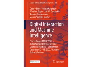 9783031376481 - Digital Interaction and Machine Intelligence Kartoniert (TB)