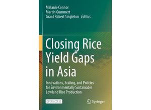 9783031379499 - Closing Rice Yield Gaps in Asia Kartoniert (TB)