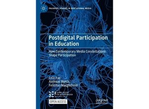 9783031380549 - Palgrave Studies in Educational Media   Postdigital Participation in Education Kartoniert (TB)