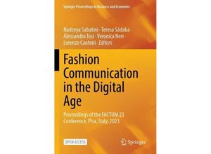 9783031385438 - Proceedings in Business and Economics   Fashion Communication in the Digital Age Kartoniert (TB)