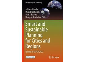 9783031392085 - Green Energy and Technology   Smart and Sustainable Planning for Cities and Regions Kartoniert (TB)