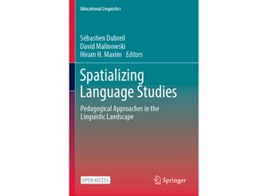 9783031395802 - Spatializing Language Studies Kartoniert (TB)