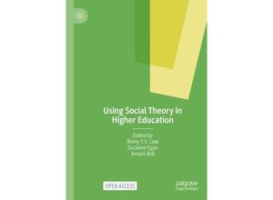 9783031398193 - Using Social Theory in Higher Education Kartoniert (TB)