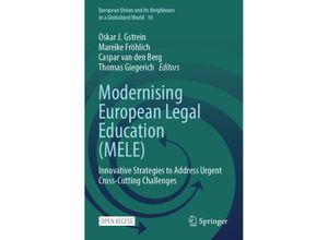 9783031408038 - Modernising European Legal Education (MELE) Kartoniert (TB)