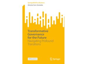 9783031431319 - SpringerBriefs in Business   Transformative Governance for the Future - Antonia Caro-Gonzalez Kartoniert (TB)