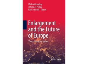 9783031432330 - Enlargement and the Future of Europe Kartoniert (TB)