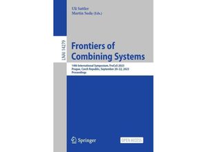 9783031433689 - Frontiers of Combining Systems Kartoniert (TB)