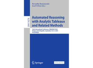 9783031435126 - Automated Reasoning with Analytic Tableaux and Related Methods Kartoniert (TB)