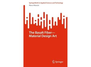 9783031461019 - SpringerBriefs in Applied Sciences and Technology   The Basalt Fiber-Material Design Art - Marco Mancini Kartoniert (TB)