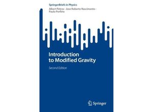 9783031466335 - SpringerBriefs in Physics   Introduction to Modified Gravity - Albert Petrov Jose Roberto Nascimento Paulo Porfirio Kartoniert (TB)