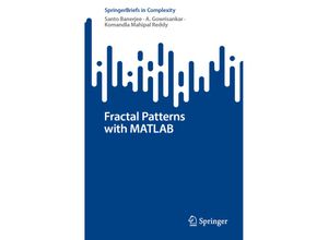 9783031481017 - SpringerBriefs in Complexity   Fractal Patterns with MATLAB - Santo Banerjee A Gowrisankar Komandla Mahipal Reddy Kartoniert (TB)