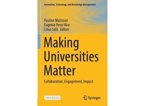 9783031488016 - Making Universities Matter Kartoniert (TB)