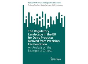 9783031496912 - The Regulatory Landscape in the EU for Dairy Products Derived from Precision Fermentation - Federica Ronchetti Laura Springer Kai P Purnhagen Kartoniert (TB)