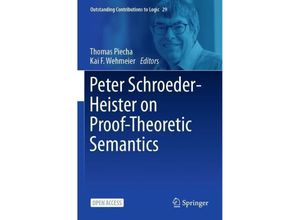 9783031509834 - Peter Schroeder-Heister on Proof-Theoretic Semantics Kartoniert (TB)