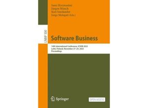 9783031532269 - Software Business Kartoniert (TB)