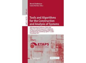 9783031572456 - Tools and Algorithms for the Construction and Analysis of Systems Kartoniert (TB)