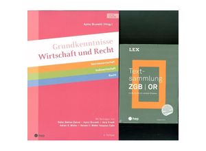 9783035521368 - Spezialangebot «Textsammlung ZGB OR» und «Grundkenntnisse Wirtschaft und Recht» - Aymo Brunetti Rahel Balmer-Zahnd Vera Friedli Adrian S Müller Renato C Müller Vasquez Callo Kartoniert (TB)