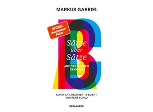 9783036950211 - Sätze über Sätze - Markus Gabriel René Scheu Gebunden