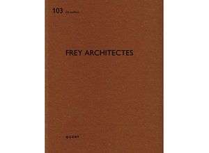 9783037613030 - frey architectes Taschenbuch