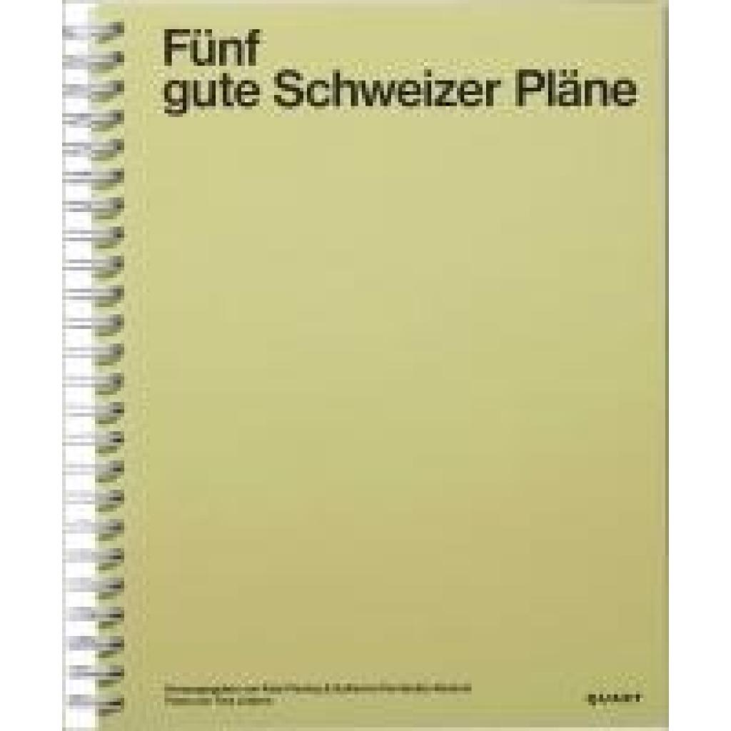 9783037613146 - Fünf Gute Schweizer Pläne