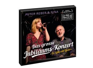 9783038128120 - Das grosse Jubiläums-Konzert - Es Läbe voll Lieder 2 CDs + 1 DVD - Peter Reber Nina Reber (CD mit DVD)