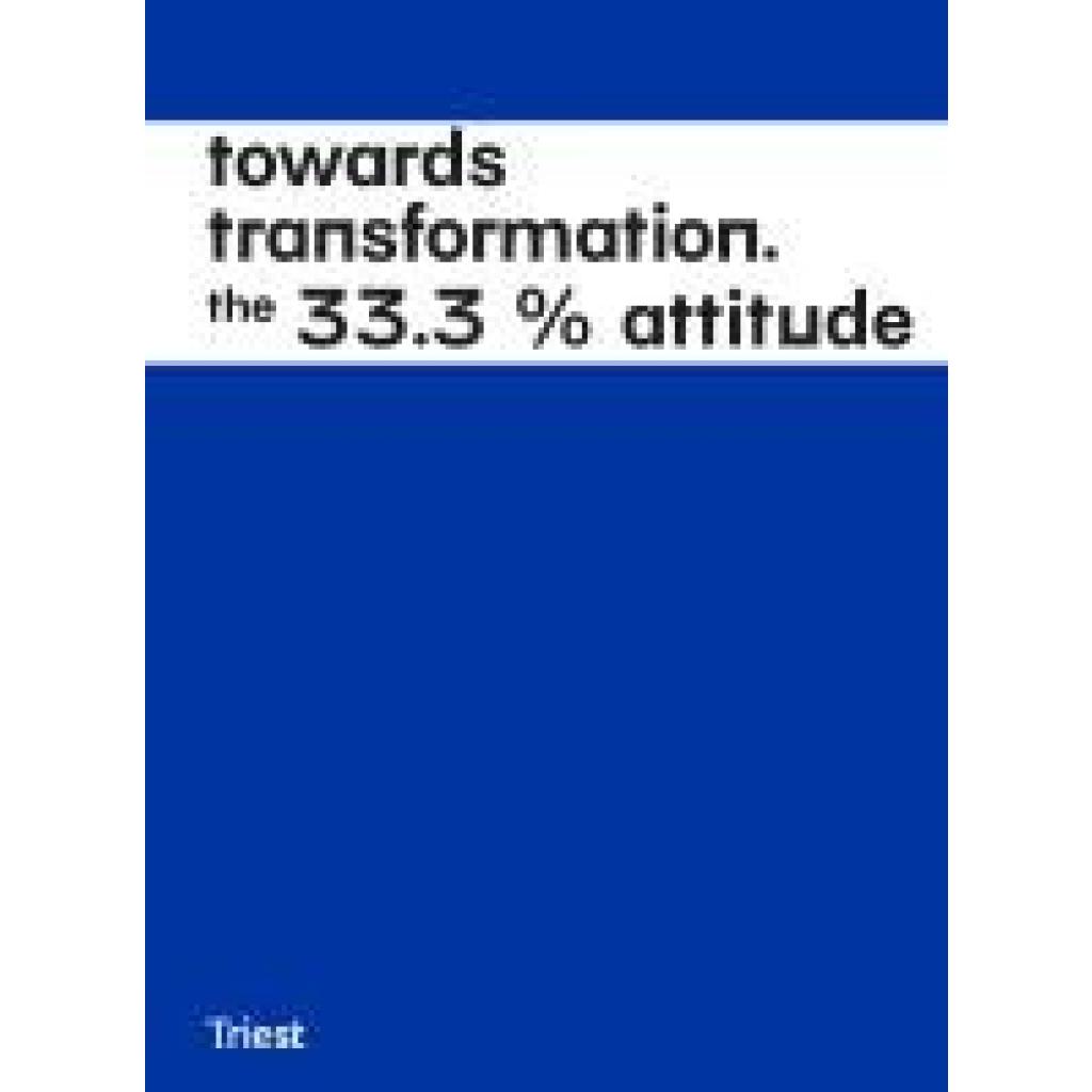 9783038630852 - Towards Transformation