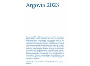 9783039195992 - Argovia 2023 Kartoniert (TB)