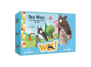 9783039540327 - Meine Wolf-Box - mit Buch und Stofftier m 1 Buch m 1 Beilage 3 Teile - Orianne Lallemand Gebunden