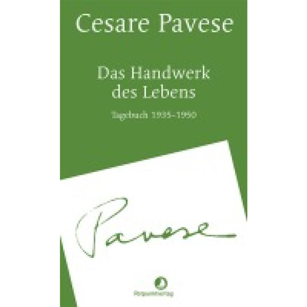 9783039730193 - Pavese Cesare Das Handwerk des Lebens