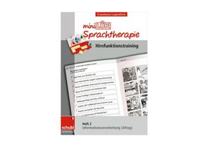 9783039763719 - miniLÜK-Sprachtherapie Heft 2 - Hirnfunktionstraining - Steiner Zöllner Geheftet