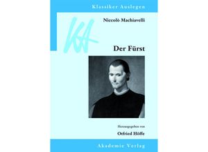 9783050043500 - Niccolò Machiavelli Der Fürst Gebunden