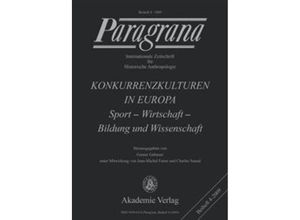 9783050046037 - Konkurrenzkulturen in Europa Kartoniert (TB)