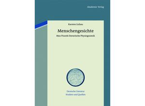 9783050062693 - Menschengesichte - Karsten Lichau Gebunden