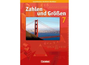 9783060013159 - Zahlen und Größen Gesamtschule Nordrhein-Westfalen Neubearbeitung 2005 Zahlen und Größen - Kernlehrpläne Gesamtschule Nordrhein-Westfalen - 7 Schuljahr - Udo Wennekers Ilona Gabriel Gebunden