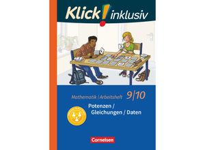 9783060021277 - Klick! inklusiv   Klick! inklusiv - Mathematik - 9 10 Schuljahr - Petra Kühne Elisabeth Jenert Kartoniert (TB)