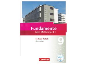 9783060091904 - Fundamente der Mathematik - Sachsen-Anhalt ab 2015 - 9 Schuljahr - Lothar Flade Hubert Langlotz Wolfram Eid Andreas Pallack Gebunden