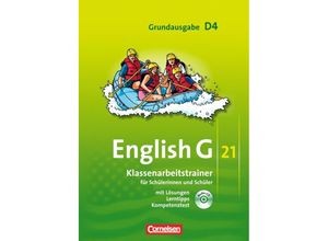 9783060322527 - Bärbel Schweitzer - GEBRAUCHT English G 21 - Grundausgabe D Band 4 8 Schuljahr - Klassenarbeitstrainer mit Lösungen und CD Für Schülerinnen und Schüler Mit Lösungen und Lerntipps - Preis vom 06112023 060618 h