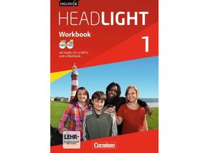 9783060326051 - English G Headlight   English G Headlight - Allgemeine Ausgabe - Band 1 5 Schuljahr Workbook mit CD-ROM (e-Workbook) und Audios online - Gwen Berwick Geheftet