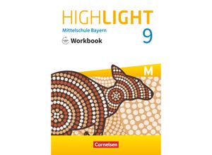 9783060347759 - Highlight   Highlight - Mittelschule Bayern - 9 Jahrgangsstufe Workbook mit Audios online - Für M-Klassen Kartoniert (TB)