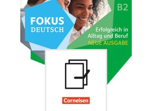 9783061224608 - Fokus Deutsch - Allgemeine Ausgabe - B1+ B2 Erfolgreich in Alltag und Beruf - Neue Ausgabe - Kurs- und Übungsbuch B2 mit Brückenkurs B1+ - 521317-2 und 122455-4 im Paket Gebunden