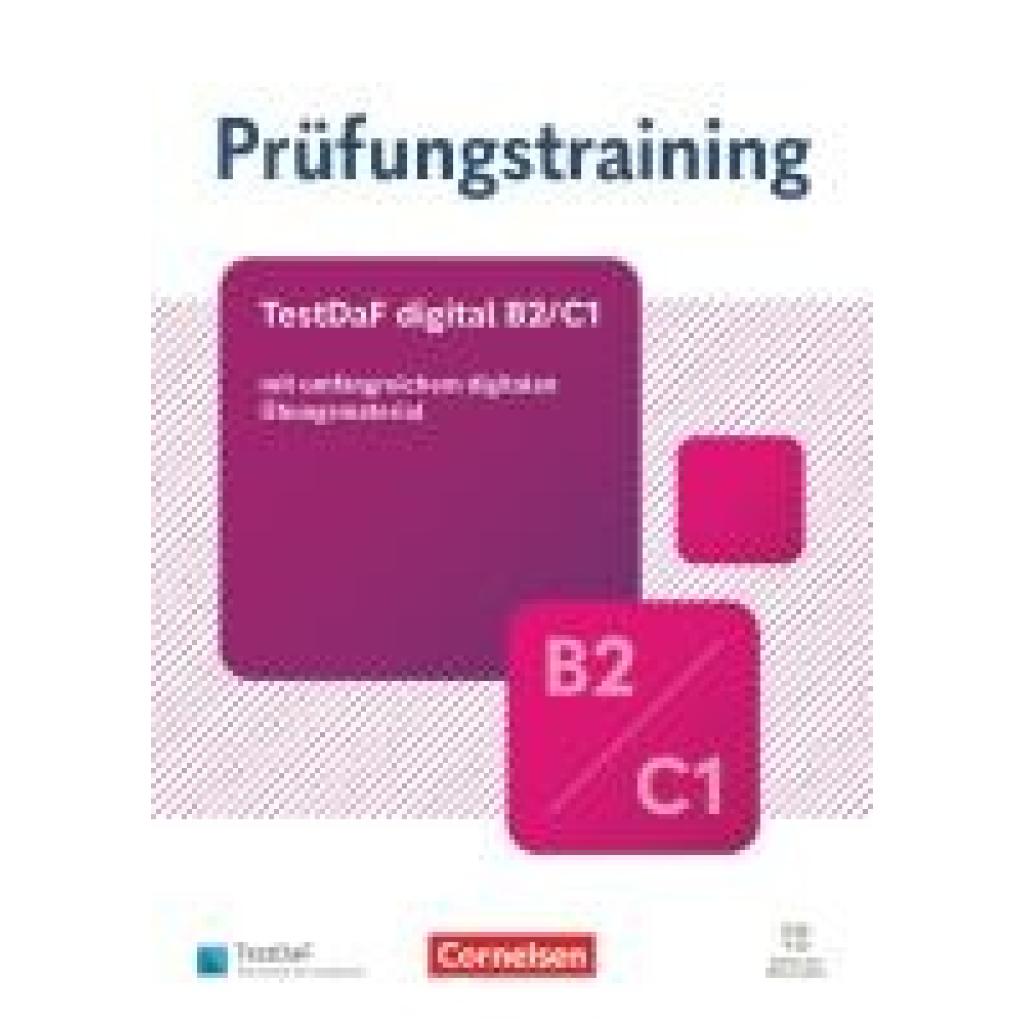 9783061232092 - Prüfungstraining DaF Digitaler TestDaF B2 C1 - Übungsbuch mit Lösungen und Audios als Download 9783061232092 - Prüfungstraining DaF Digitaler TestDaF B2 C1 - Übungsbuch mit Lösungen und Audios als Download