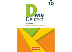 9783062000454 - D wie Deutsch - Zu allen Ausgaben - 10 Schuljahr - Ulrich Deters Beate Hallmann Sandra Heidmann-Weiß Renate Teepe Kartoniert (TB)