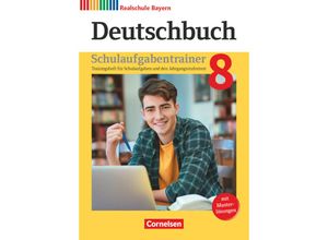 9783062002083 - Deutschbuch - Sprach- und Lesebuch   Deutschbuch - Sprach- und Lesebuch - Realschule Bayern 2017 - 8 Jahrgangsstufe Schulaufgabentrainer mit Lösungen - Sonja Wiesiollek Gunder Wießmann Ulrike Meier-Robisch Petra Stich Renate Kroiß Kartoniert (TB)