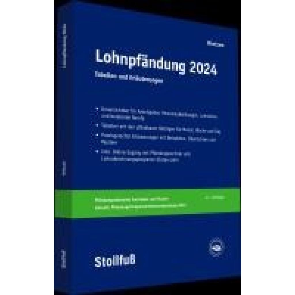 9783083140245 - Hintzen Udo Lohnpfändung 2024