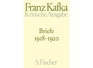 9783100381620 - Briefe 1918-1920   Briefe Franz Kafka Bd4 - Franz Kafka Gebunden