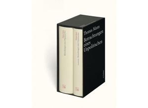9783100483485 - Große kommentierte Frankfurter Ausgabe 131+132 Betrachtungen eines Unpolitischen 2 Bde - Thomas Mann Gebunden