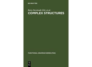 9783110143850 - Complex Structures Gebunden