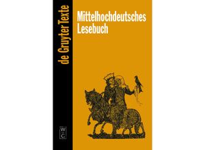 9783110177725 - Mittelhochdeutsches Lesebuch Kartoniert (TB)