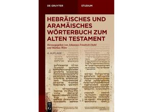 9783110195521 - Studium   Hebräisches und aramäisches Wörterbuch zum Alten Testament Kartoniert (TB)